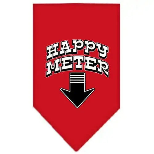 Happy-Meter-Screen-Print-Bandana-Red-Small-GreatEagleInc-333923530