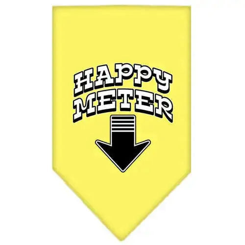 Happy-Meter-Screen-Print-Bandana-Yellow-Large-GreatEagleInc-319814780