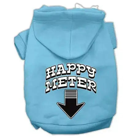 Happy-Meter-Screen-Printed-Dog-Pet-Hoodies-Baby-Blue-Size-Sm-GreatEagleInc-320177324