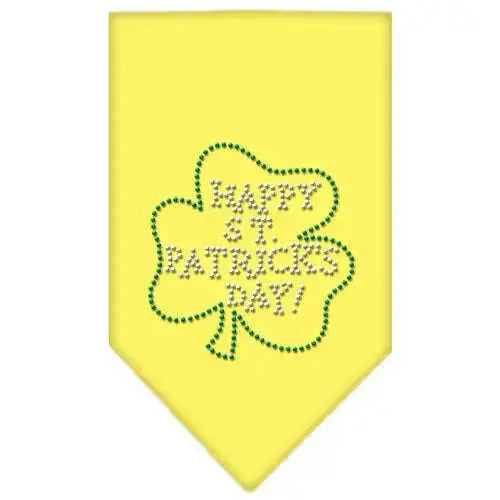 Happy-St-Patrick_s-Day-Rhinestone-Bandana-Yellow-Large-GreatEagleInc-319028992