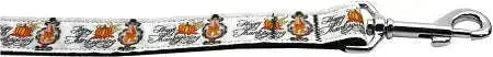 Happy-Thanksgiving-Nylon-Dog-Leash-3-8-Inch-Wide-4ft-Long-GreatEagleInc-318785140