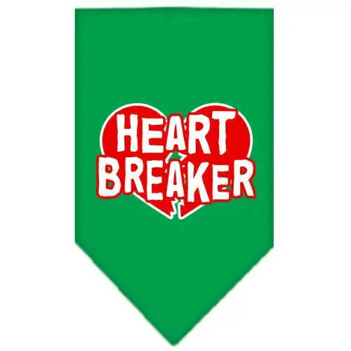 Heart-Breaker-Screen-Print-Bandana-Emerald-Green-Large-GreatEagleInc-333733467