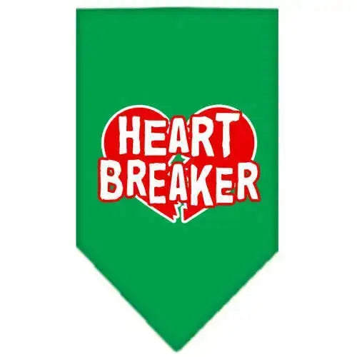 Heart-Breaker-Screen-Print-Bandana-Emerald-Green-Large-GreatEagleInc-333733467