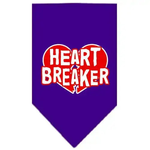 Heart-Breaker-Screen-Print-Bandana-Purple-Small-GreatEagleInc-333922587