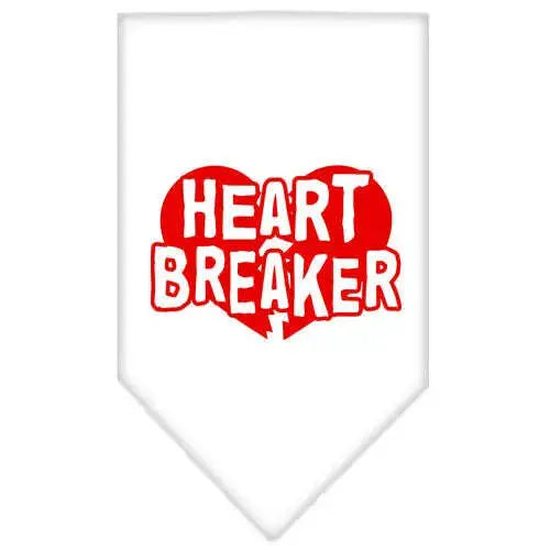 Heart-Breaker-Screen-Print-Bandana-White-Small-GreatEagleInc-333922350