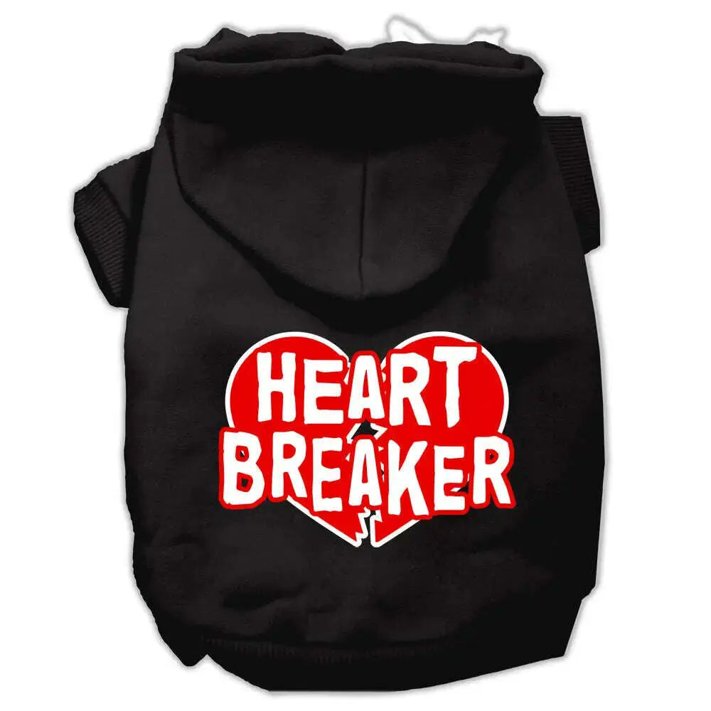 Heart-Breaker-Screen-Print-Pet-Hoodies-Black-Size-Xs-GreatEagleInc-333926533