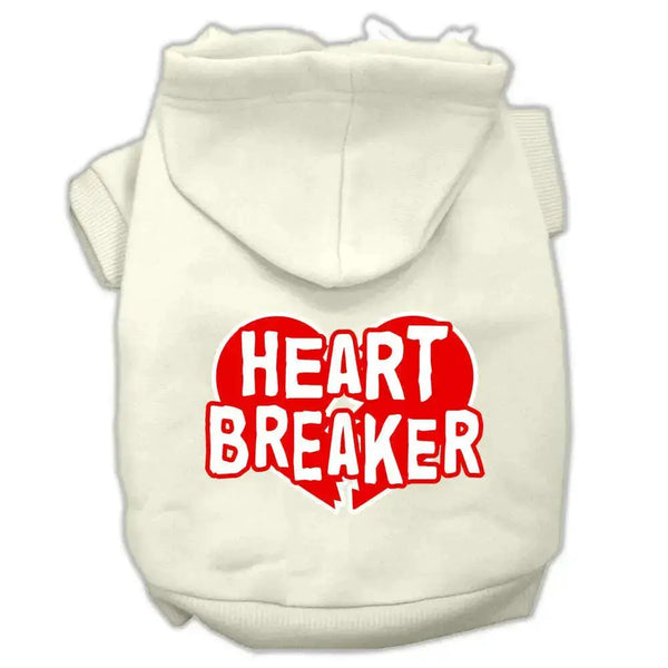 Heart-Breaker-Screen-Print-Pet-Hoodies-Cream-Size-Med-GreatEagleInc-333927937