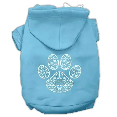 Henna-Paw-Screen-Print-Pet-Hoodies-Baby-Blue-Size-Xxl-GreatEagleInc-319908471