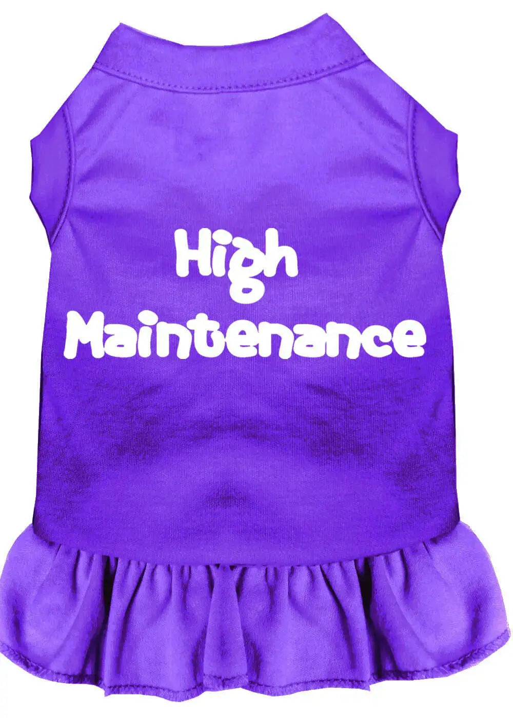 High-Maintenance-Screen-Print-Dress-Purple-Xs-GreatEagleInc-320052547