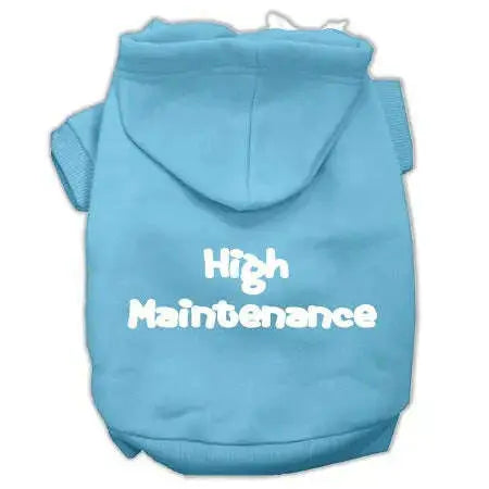 High-Maintenance-Screen-Print-Pet-Hoodies-Baby-Blue-S-GreatEagleInc-333959682