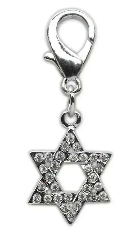 Holiday-Lobster-Claw-Charms-Zipper-Pulls-Star-Of-David-GreatEagleInc-318881094