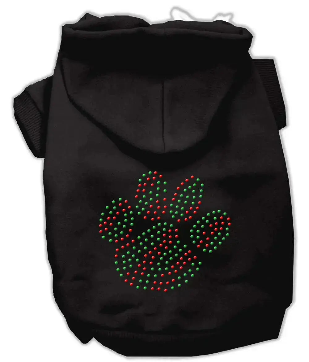 Holiday-Paw-Hoodies-Black-Xs-GreatEagleInc-320103593