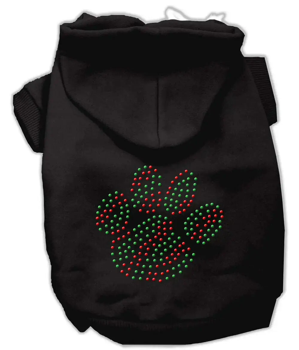 Holiday-Paw-Hoodies-Black-Xs-GreatEagleInc-320103593