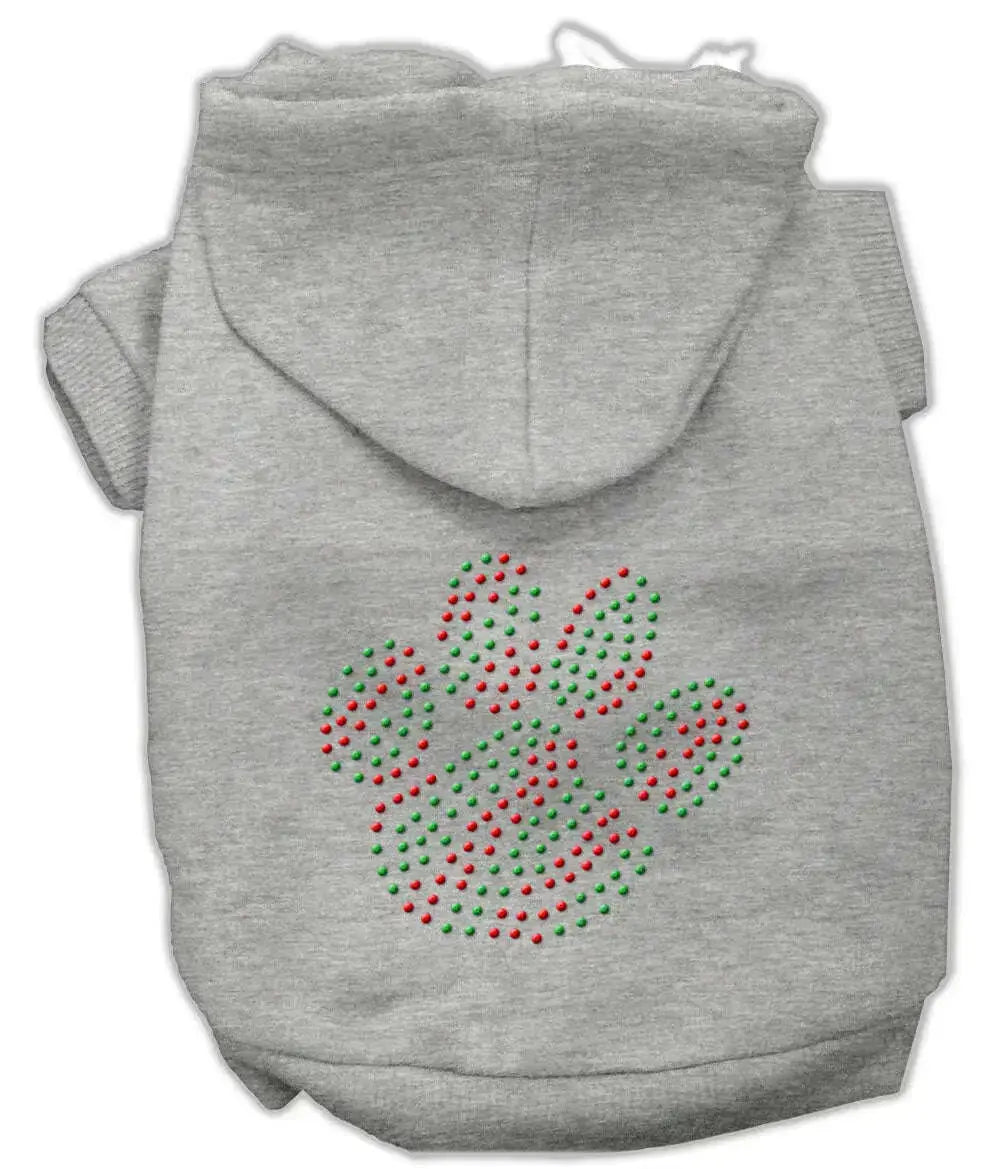 Holiday-Paw-Hoodies-Grey-S-GreatEagleInc-320104266