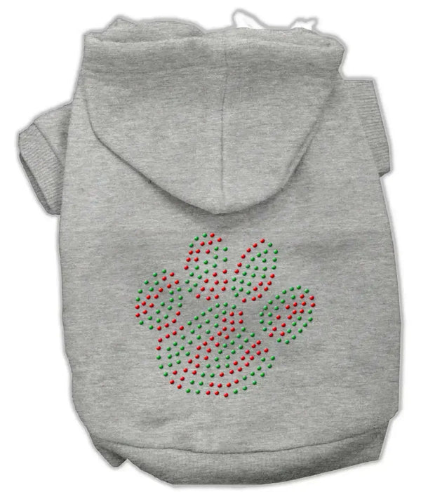Holiday-Paw-Hoodies-Grey-S-GreatEagleInc-320104266