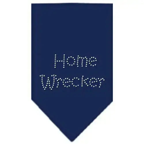 Home-Wrecker-Rhinestone-Bandana-Navy-Blue-Large-GreatEagleInc-319305940