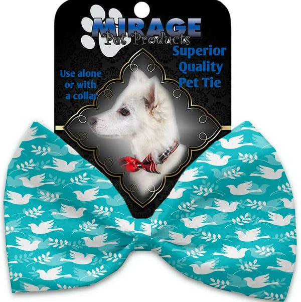 Hope-And-Peace-Pet-Bow-Tie-Collar-Accessory-With-Velcro-GreatEagleInc-318880385