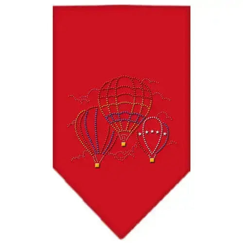 Hot-Air-Balloons-Rhinestone-Bandana-Red-Large-GreatEagleInc-319304074