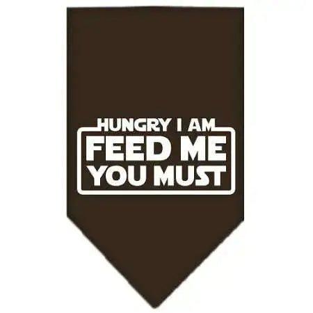 Hungry-I-Am-Screen-Print-Bandana-Cocoa-Small-GreatEagleInc-319355627