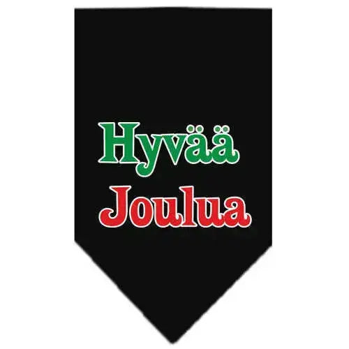 Hyvaa-Joulua-Screen-Print-Bandana-Black-Small-GreatEagleInc-318533596