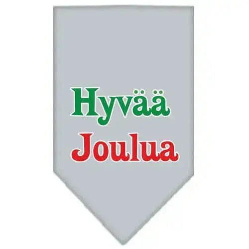 Hyvaa-Joulua-Screen-Print-Bandana-Grey-Small-GreatEagleInc-318533862