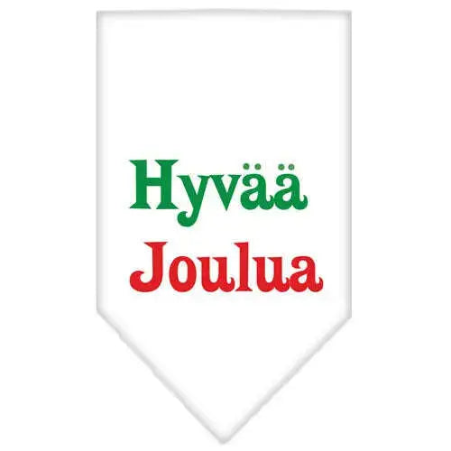Hyvaa-Joulua-Screen-Print-Bandana-White-Small-GreatEagleInc-319829393