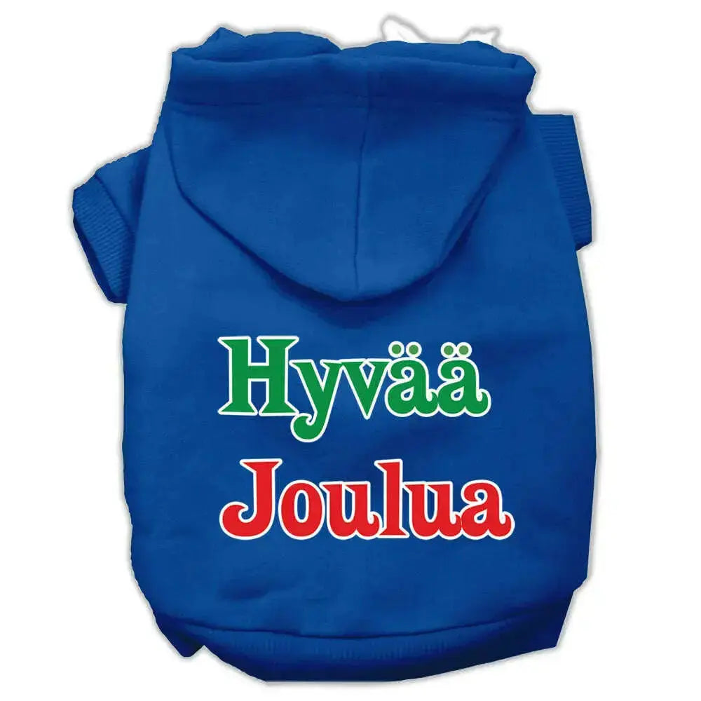 Hyvaa-Joulua-Screen-Print-Pet-Hoodies-Blue-Xs-GreatEagleInc-319378746