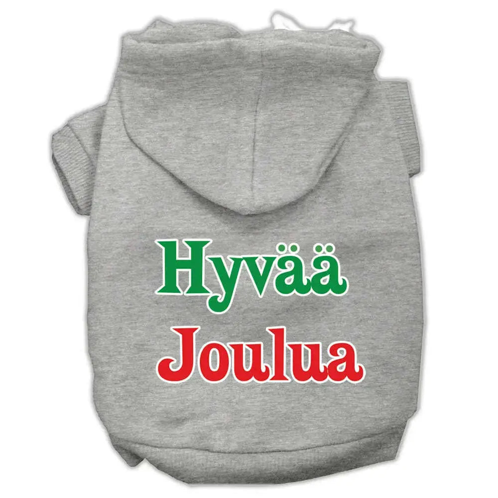 Hyvaa-Joulua-Screen-Print-Pet-Hoodies-Grey-S-GreatEagleInc-319380374