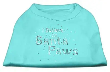I-Believe-In-Santa-Paws-Shirt-Aqua-Xl-GreatEagleInc-319859580
