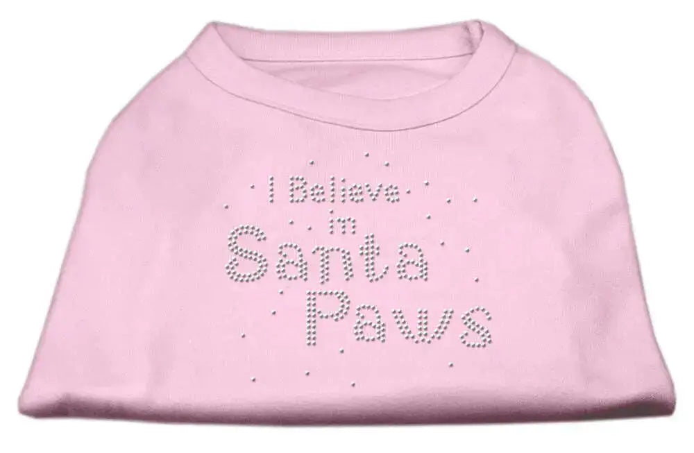 I-Believe-In-Santa-Paws-Shirt-Light-Pink-Xxl-GreatEagleInc-319856626