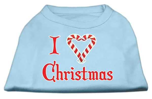 I-Heart-Christmas-Screen-Print-Shirt-Baby-Blue-Xs-GreatEagleInc-318852636