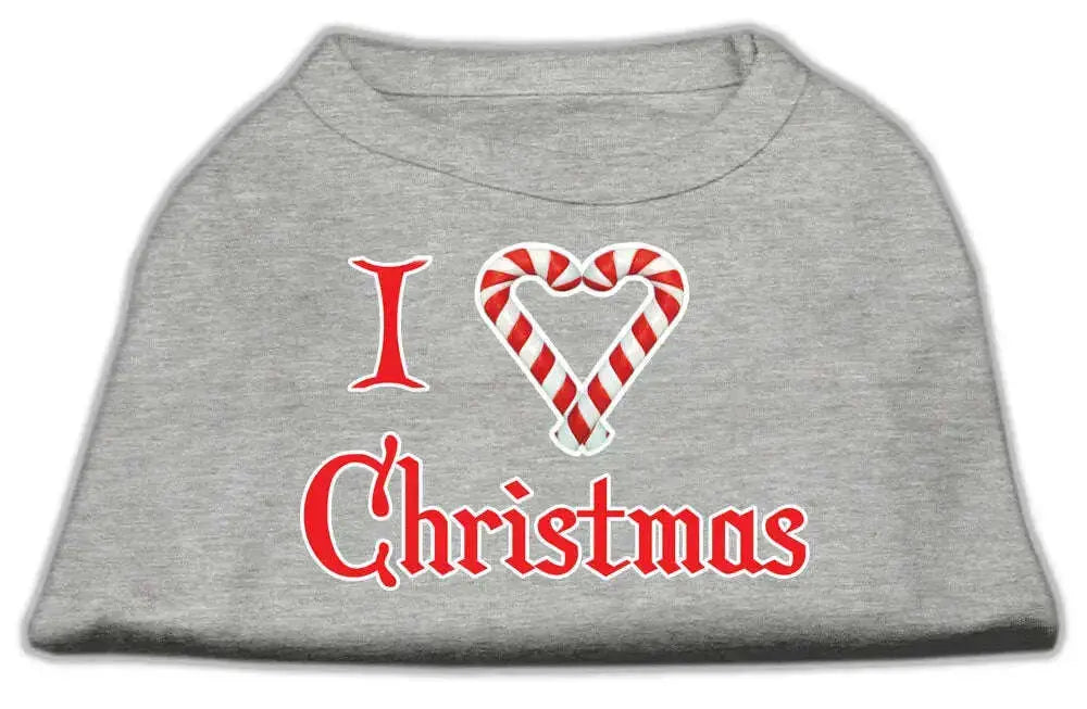 I-Heart-Christmas-Screen-Print-Shirt-Grey-Xl-GreatEagleInc-318852180