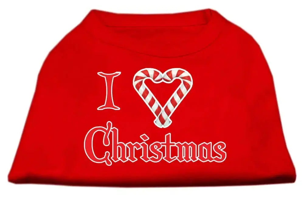 I-Heart-Christmas-Screen-Print-Shirt-Red-Xl-GreatEagleInc-318852462