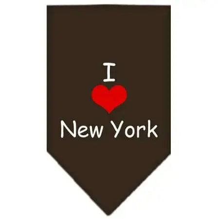 I-Heart-New-York-Screen-Print-Bandana-Cocoa-Large-GreatEagleInc-333834432