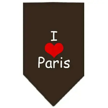 I-Heart-Paris-Screen-Print-Bandana-Cocoa-Large-GreatEagleInc-333809183
