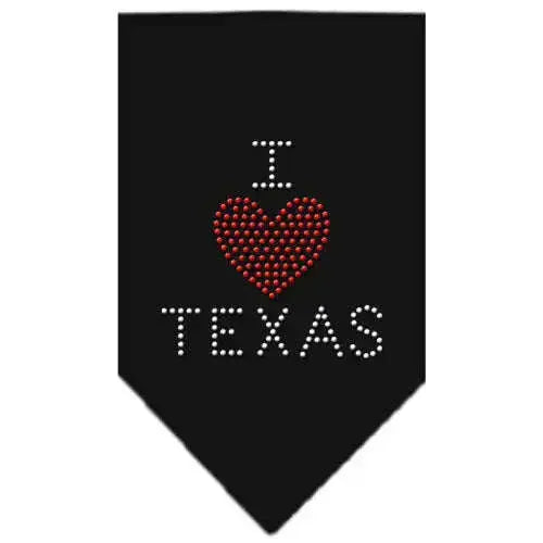 I-Heart-Texas-Rhinestone-Bandana-Black-Large-GreatEagleInc-319302319