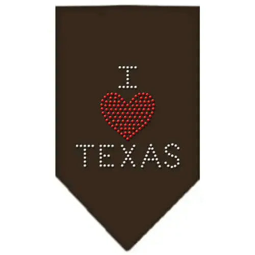 I-Heart-Texas-Rhinestone-Bandana-Cocoa-Large-GreatEagleInc-319302142