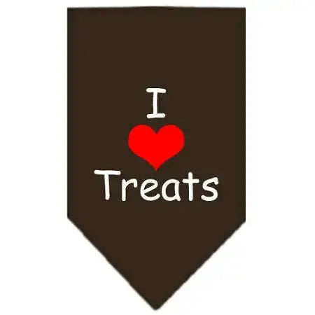 I-Heart-Treats-Screen-Print-Bandana-Cocoa-Small-GreatEagleInc-333806988