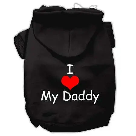 I-Love-My-Daddy-Screen-Print-Pet-Hoodies-Black-Size-Lg-GreatEagleInc-333951889