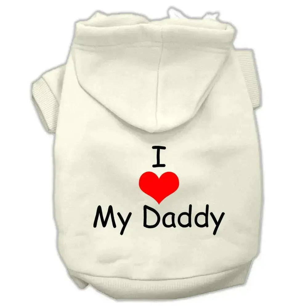 I-Love-My-Daddy-Screen-Print-Pet-Hoodies-Cream-Size-Sm-GreatEagleInc-320171788