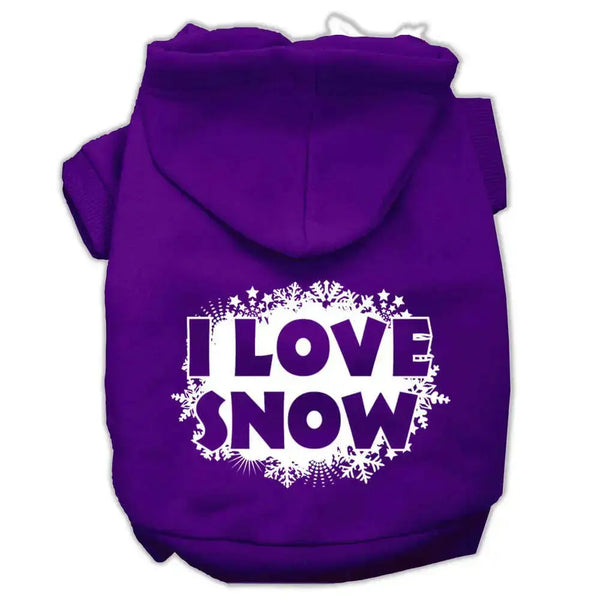 I-Love-Snow-Screenprint-Pet-Hoodies-Purple-Size-Xxxl-GreatEagleInc-333969031