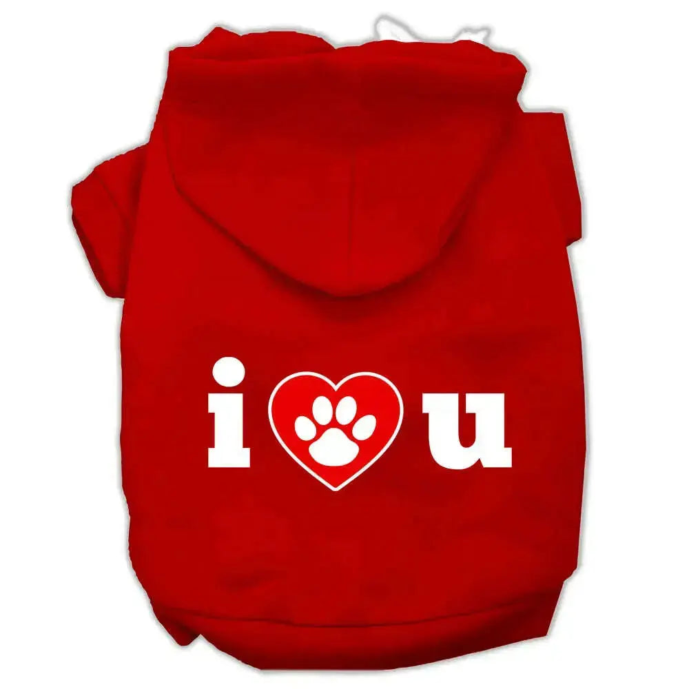 I-Love-U-Screen-Print-Pet-Hoodies-Red-Size-Xs-GreatEagleInc-318665151
