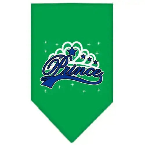 I_m-A-Prince-Screen-Print-Bandana-Emerald-Green-Small-GreatEagleInc-333806251