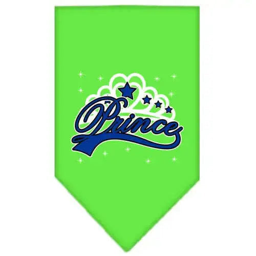 I_m-A-Prince-Screen-Print-Bandana-Lime-Green-Large-GreatEagleInc-333806733
