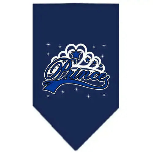 I_m-A-Prince-Screen-Print-Bandana-Navy-Blue-Small-GreatEagleInc-333806134