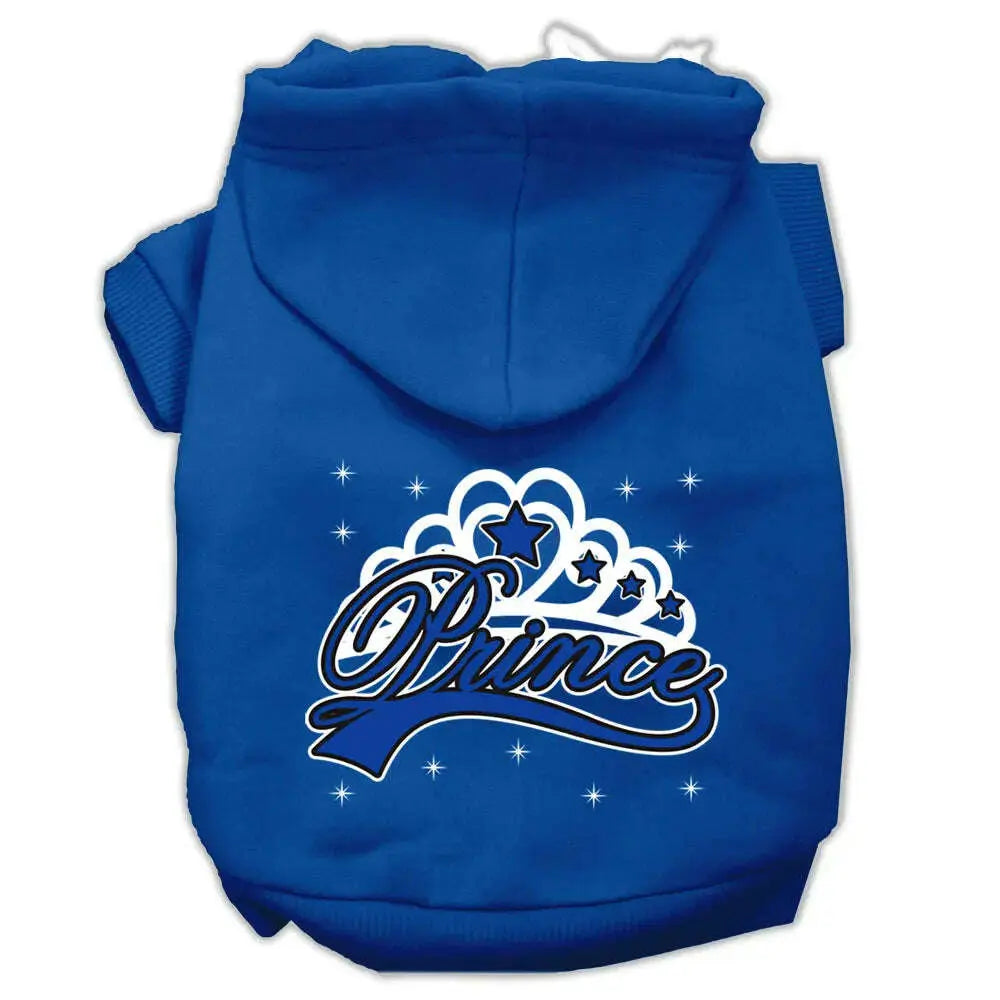 I_m-A-Prince-Screen-Print-Pet-Hoodies-Blue-Size-Xl-GreatEagleInc-319726151