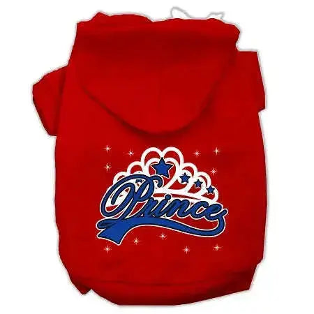 I_m-A-Prince-Screen-Print-Pet-Hoodies-Red-Size-Sm-GreatEagleInc-319726430