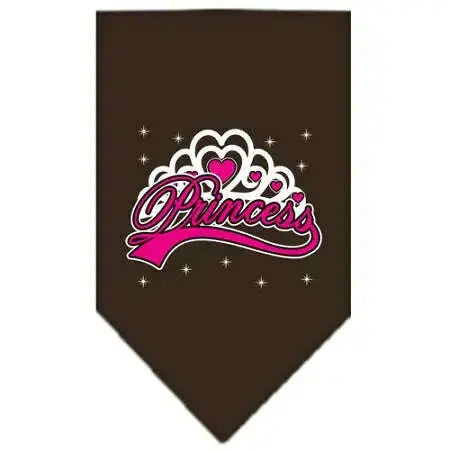 I_m-A-Princess-Screen-Print-Bandana-Cocoa-Small-GreatEagleInc-333790610