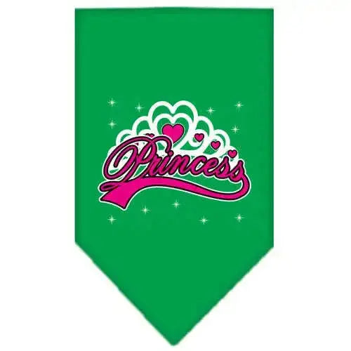 I_m-A-Princess-Screen-Print-Bandana-Emerald-Green-Large-GreatEagleInc-333805558