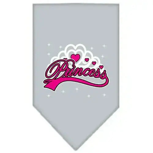 I_m-A-Princess-Screen-Print-Bandana-Grey-Small-GreatEagleInc-333790526